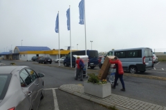 Arriving at Reykjavik Domestic Terminal