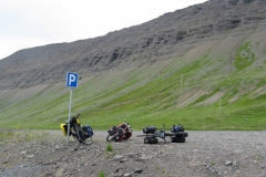 Nowhere to lean a bike