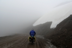 Tony descending towards Borgarfjordur