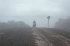 Tony near the top of the second climb