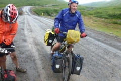 We picked up a bit of mud on the descent