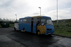 The bus to Borganes
