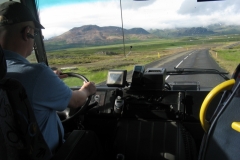 On the road to Borgarnes...