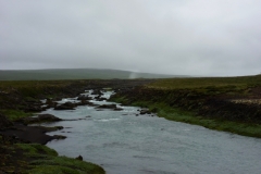 Godafoss in the distance