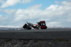 Vatnajokull in distance