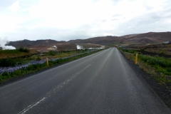 Thermal activity east of Myvatn
