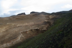 Land sterilised by volcanic activity, Námafjall