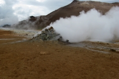 Steam vent, Námafjall