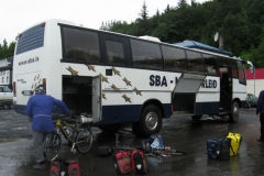 Loading the bus