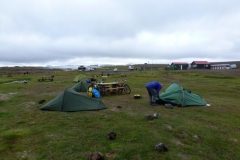 Camping at Hveravellir