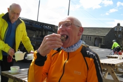 A small piece of rocky road from the village shop in Meltham