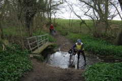 Tony's method of crossing a narrow bridge