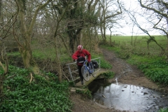 Mike's method of crossing a narrow bridge