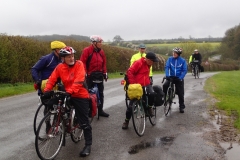 A pause on the road near Boughton House