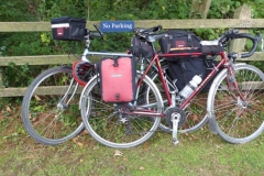 Bikes parked