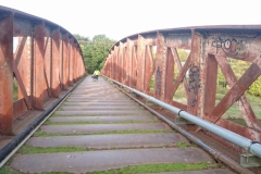 Cycle path bridge over Wye at Monmouth