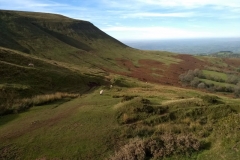 Northern escarpment of the Black Mountains