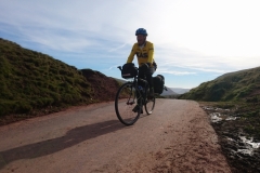 John arriving at the summit