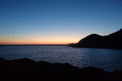 Sunset in Bosa