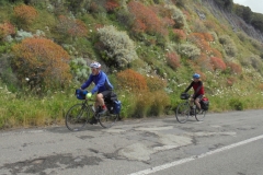 Subtle colours in the rocky hillsides