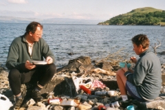More wild camping on the beach